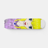 Anime Kat Girl Persoonlijk Skateboard (Horizontaal)