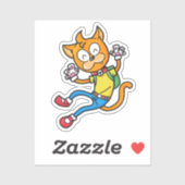 Anime kat sticker (Vel)