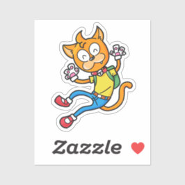 Anime kat sticker