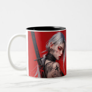 Anime Katana Krijger Keramische Mok