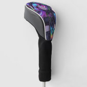Anime Katgirl Nachtglans Golfheadcover (Schuin)