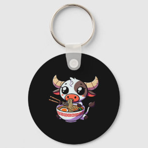 Anime Kawaii Texas Koe Eten Ramen Kleding Noodl Sleutelhanger