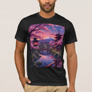 Anime Kersenbloesem Sakura T-shirt