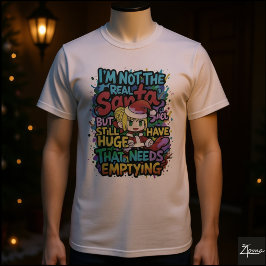 Anime Kerstman Enorm Vol Zit Quote T-shirt