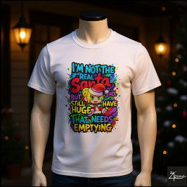 Anime Kerstman Heeft Leegmaking Nodig Citaat T-shirt
