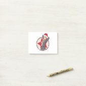Anime Kersttrui- Schattig Koreaans Meisje Sinterkl Post-it® Notes (Op bureau)