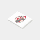 Anime Kersttrui- Schattig Koreaans Meisje Sinterkl Post-it® Notes (Schuin)