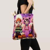 Anime Kind Halloween Tote Bag (Dichtbij)