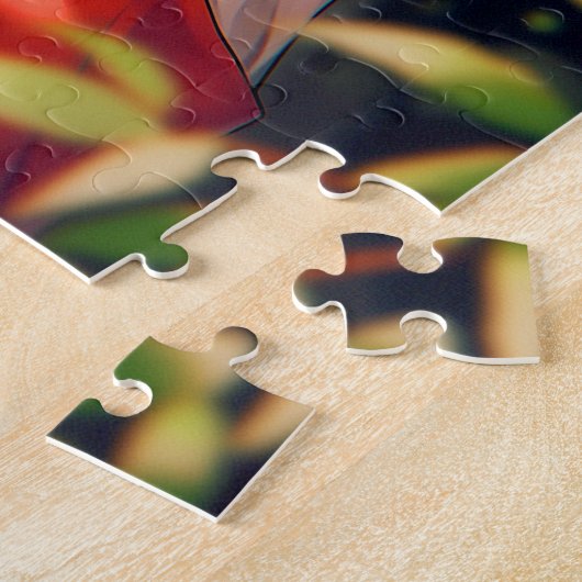 Anime Kitsune Meisje Leuke Fox Fantasy Kunst Legpuzzel (Zijkant)