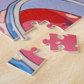 Anime Knuffige Teddybeer Legpuzzel (Zijkant)