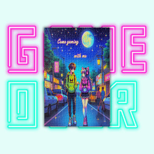 Anime Kom Gaming met mij   Legpuzzel