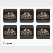 Anime Koppel Champagne - Vinyl Sticker (Vel)