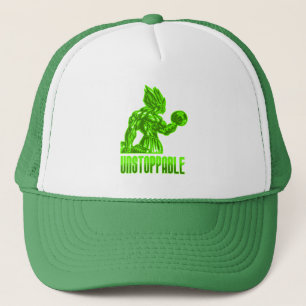 Anime Krijger - Lichaamstreken en Motivatie Trucker Pet