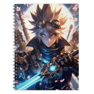 Anime krijger notitieboek