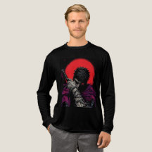 Anime Krijger Rode Maan Zwaard Knuffel Kunst