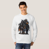 Anime krijgers t-shirt (Voorkant volledig)