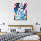  anime kunst. canvas afdruk (Insitu (Slaapkamer))