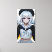  anime kunst. canvas afdruk (Voorkant)