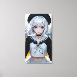  anime kunst. canvas afdruk