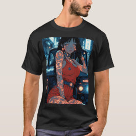 Anime lady t-shirt