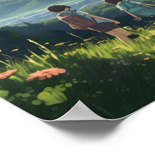 Anime Landscape Poster (Hoek)