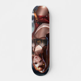 Anime lang haarheet ontwerp persoonlijk skateboard
