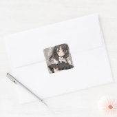  Anime LBD Sticker - Anime Elegance (Envelop)