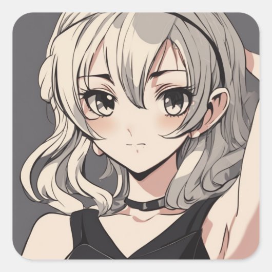  Anime LBD Sticker - Elegant design (Voorkant)