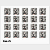 anime LBD Sticker - Tijdloze schoonheid (Vel)