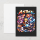 Anime Legenden Bedankkaart (Voorkant / Achterkant)