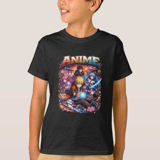 Anime Legends T-shirt (Voorkant)