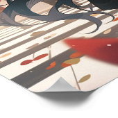 Anime lesbische kathedraal bruiloft poster (Hoek)