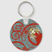 Anime Love - Personalize - Sleutelhanger (Voorkant)