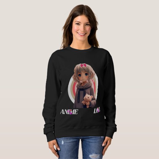 Anime Love Sweatshirt - (Voorkant volledig)