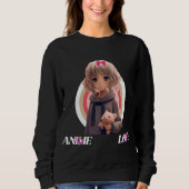 Anime Love Sweatshirt - (Voorkant)