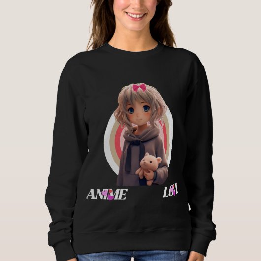 Anime Love Sweatshirt - (Voorkant)