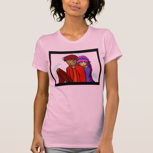 Anime Love T-shirt (Voorkant)