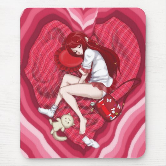 Anime Lovely Dreams Muismat (Voorkant)