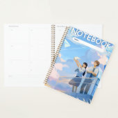 Anime Lucht "Notitieboek" | Vreedzame Studentmomen Planner (Display)