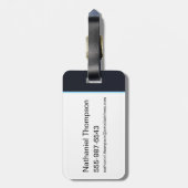 Anime Luna Lovegood's Konijn Patronus Bagagelabel (Achterkant verticaal)