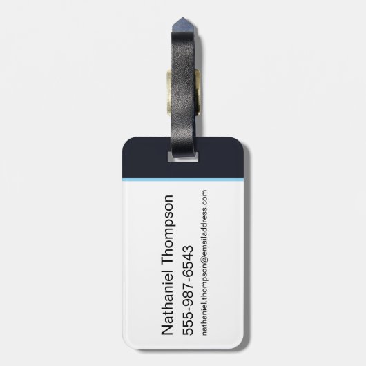 Anime Luna Lovegood's Konijn Patronus Bagagelabel (Achterkant verticaal)