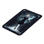 Anime Luna Lovegood's Konijn Patronus Magneet (Linkerzijde)