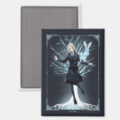 Anime Luna Lovegood's Konijn Patronus Magneet (Voorkant / Achterkant)