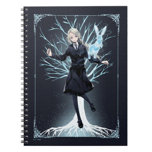 Anime Luna Lovegood's Konijn Patronus Notitieboek (Voorkant)