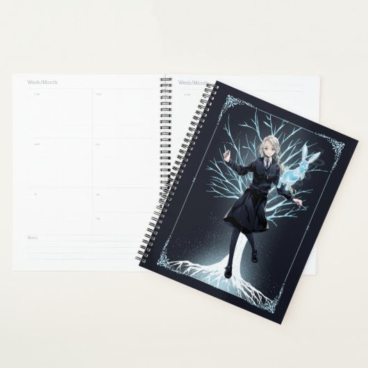 Anime Luna Lovegood's Konijn Patronus Planner (Display)