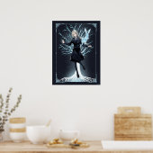 Anime Luna Lovegood's Konijn Patronus Poster (Keuken)