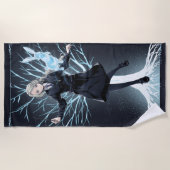 Anime Luna Lovegood's Konijn Patronus Strandlaken (Voorkant)