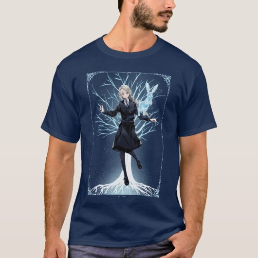 Anime Luna Lovegood's Konijn Patronus T-shirt (Voorkant)