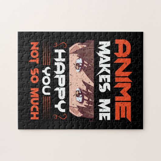 Anime maakt me blij dat je niet zo veel legpuzzel (Horizontaal)