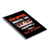 Anime maakt me blij dat je niet zo veel notitieboek (Rechterzijde)